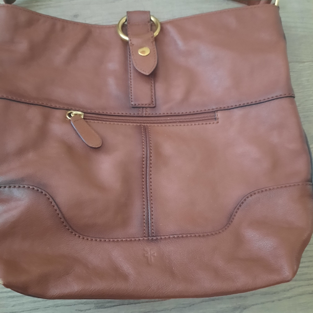 Sold! Frye Leather Ring Hobo Bag - Picture 4 of 16